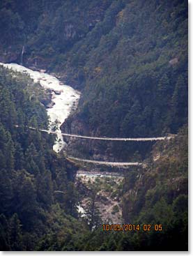 Tomorrow – The Namche Hill bridge