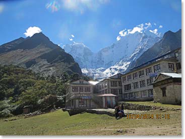 View of Tengboche