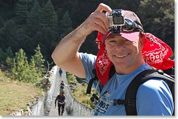 Bob and his GoPro