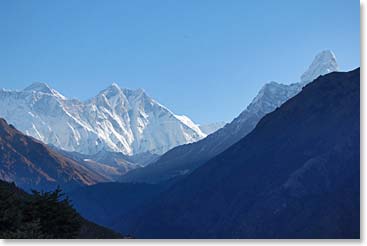 Everest, Lhotse and Ama Dablam 