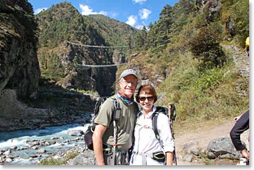 Scott and Barbara returned to Kathmandu for their flights home