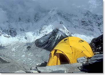 BAI tent at High Camp