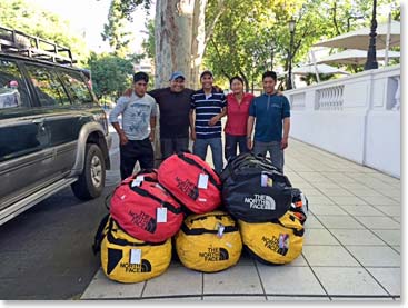 We made it! BAI Bolivian guides and staff all together at the Park Hyatt in Mendoza