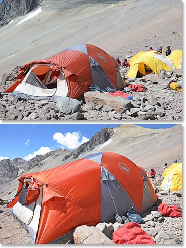 Our dining tent