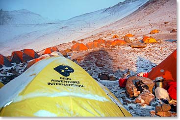We have one more night at BAI Nido Camp before moving higher on Aconcagua   
