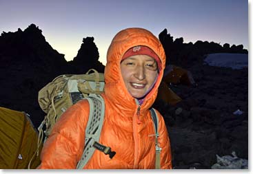 After four trips to Aconcagua with BAI, Maria finally got a chance to go to the summit. Incredible that she is the first Bolivian woman to climb Aconcagua. Congratulations Maria!