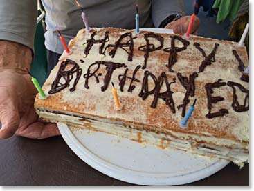 It is not always easy baking a cake in high altitude.
