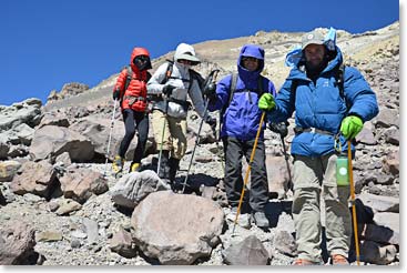 Returning to Nido de Condor