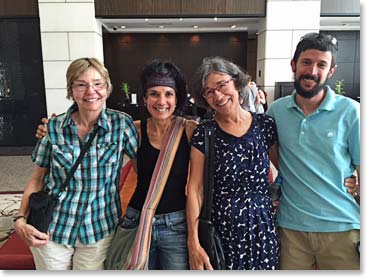 Four friends - Melody, Christina, Dena and Josh were all on the same EBC trekking group a few years ago. They reunited for this amazing Aconcagua adventure.