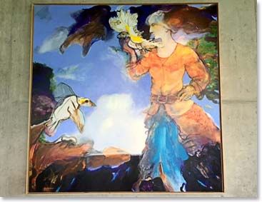 Beautiful art at Salentein
