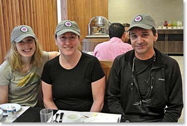 Johanna from Sweden, Micheline from Canada and Heiko from the US met in Copiapo, Chile to begin this high altitude adventure.