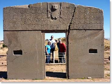 Walking around the Inca ruins