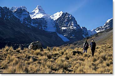 Hiking into Base Camp