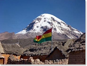 Beautiful Sajama Mountain