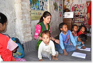 At the Kalimanhari CORE school