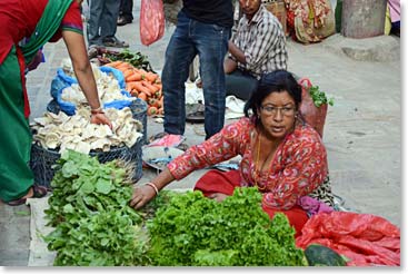 And the markets are still busy.  This valley can grow and produce food, don't let anyone tell you differently.  It is now planting season as monsoon begins, but I've not heard reports of any food shortages.  And the food is still excellent!