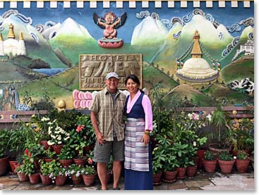 And at Hotel Tibet International things are wonderful, as always.  Tsering sends her warmest regards to all her friends from Berg Adventures treks and climbs over the years.  See you soon! 