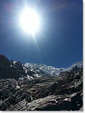 Great views of Illimani