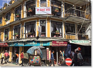 After time spent at the religious site we went shopping in Thamel