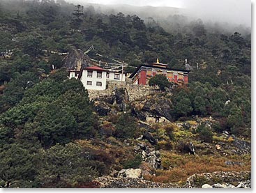 The Khunde monastery rebuilt after the earthquake