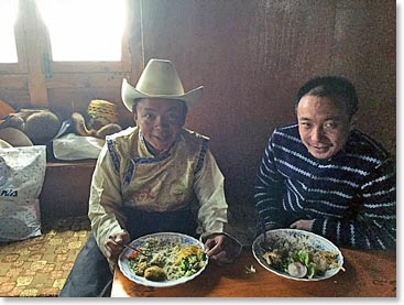 It seemed like the whole town turned out to celebrate and enjoy a good lunch.