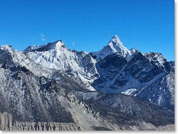 Ama Dablam from the summit of Kala Patar