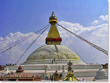 Boudhanath before the earthquake