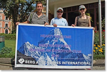 The Berg Adventures Ama Dablam Expedition Team