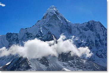 Our main goal – Ama Dablam 22,494ft/6,857m