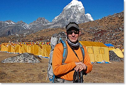 Looks like Brent is rested and ready to begin leading the summit push
