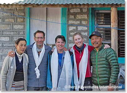 Yangzing, Brent, Jen, Johanna, and Temba