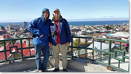 Andrew and Doug at Mirador Cerro de La Cruz