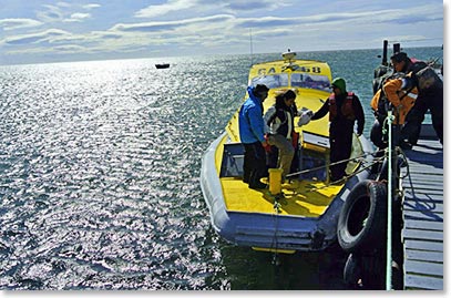 A boat ride to Los Pinguinos National Park at Magdalena Island