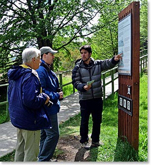 On our transfer from Punta Arenas to Torres del Paine National Park, we visited a Chilean National Monument, Cueva del Milodón or “Cave of the Milodón” (an extinct animal). 