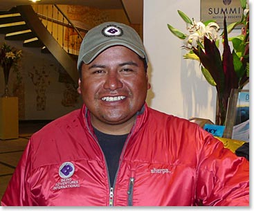 Special thanks to Trip Leader Osvaldo Cortez for all the updates from the trek and another great job!