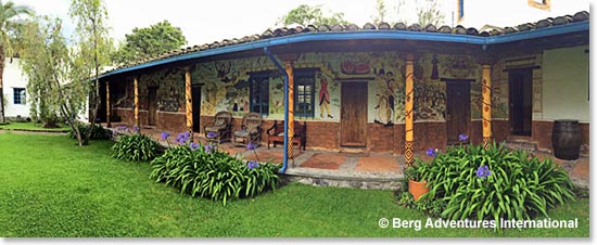 Waking up to our beautiful Hacienda Cusin