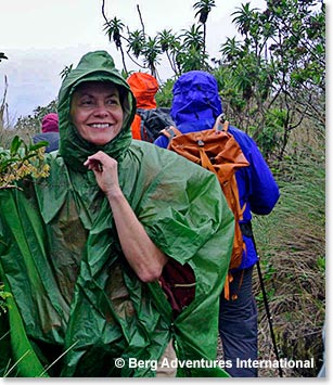 Rain isn’t stopping Doreen from exploring the unique plants