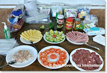 Our breakfast display