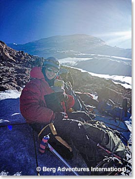 Margret and Ted at 5500 meters