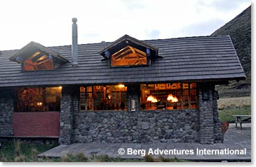 Outside view of the Estrella dining room