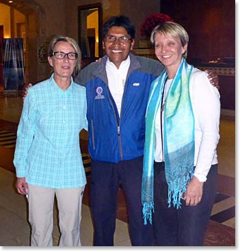 Marie-Jo, Sergio and Margaret