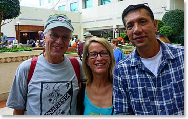 Martial and Marie-Jo spent a few more days in Quito sightseeing with Gustavo