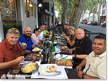 Lunch in Mendoza