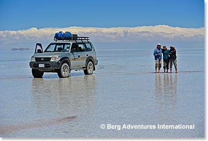 Only a few places are this flat which makes the Salar the perfect place for satellite calibration.