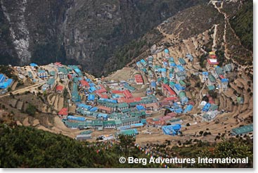Namche Bazaar is one of the most beautiful and fascinating towns in the world.
