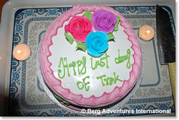 Farewell cake