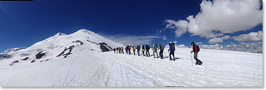 Climbing to 14,200ft.