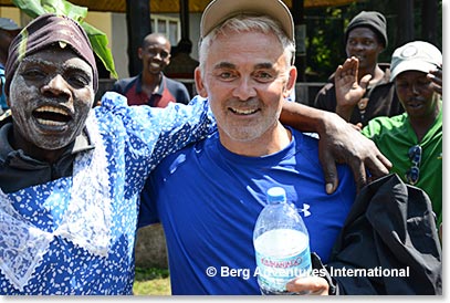 Frank Giustra joined the dance and quickly made new friends
