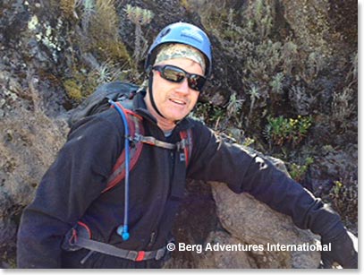 Tony Ritter at the Barranco Wall