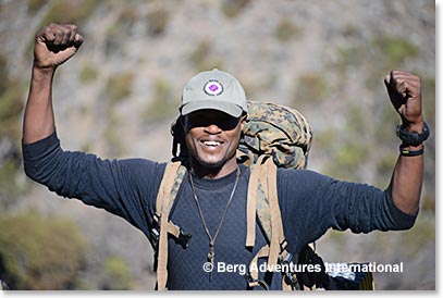 Berg Adventures Chief Guide Brian